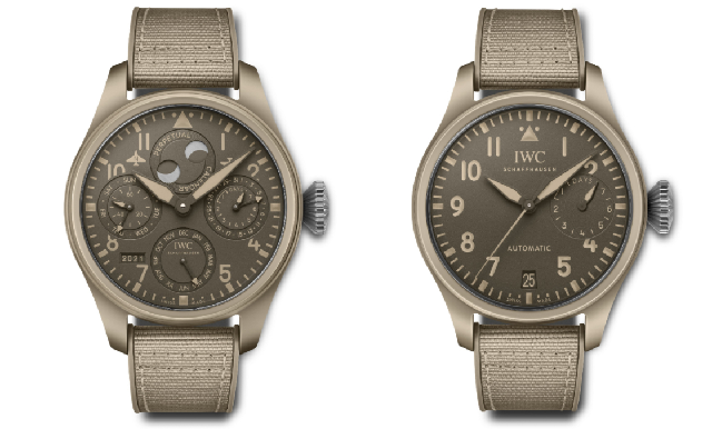 沙色陶瓷軍事風(fēng)｜IWC大型飛行員TOP GUN莫哈韋沙漠特別版-復(fù)刻表