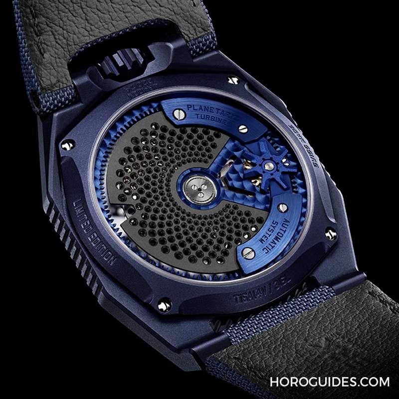 藍色星球之夢｜URWERK UR-100V Blue Planet限量腕表-復刻表