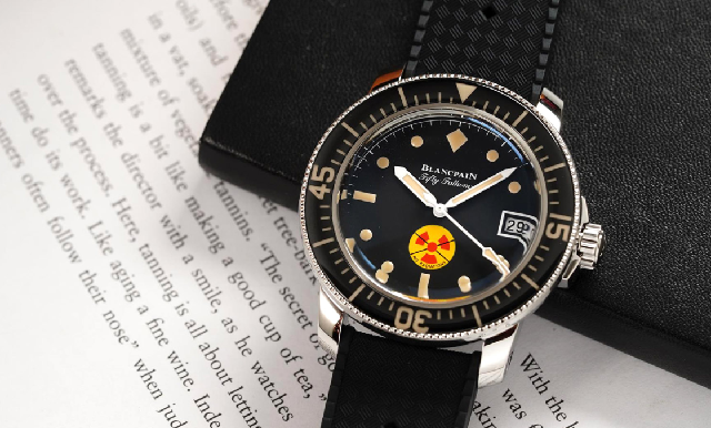 經典再現(xiàn)！BLANCPAIN發(fā)表Fifty Fathoms五十噚無輻射復刻版腕表-復刻表