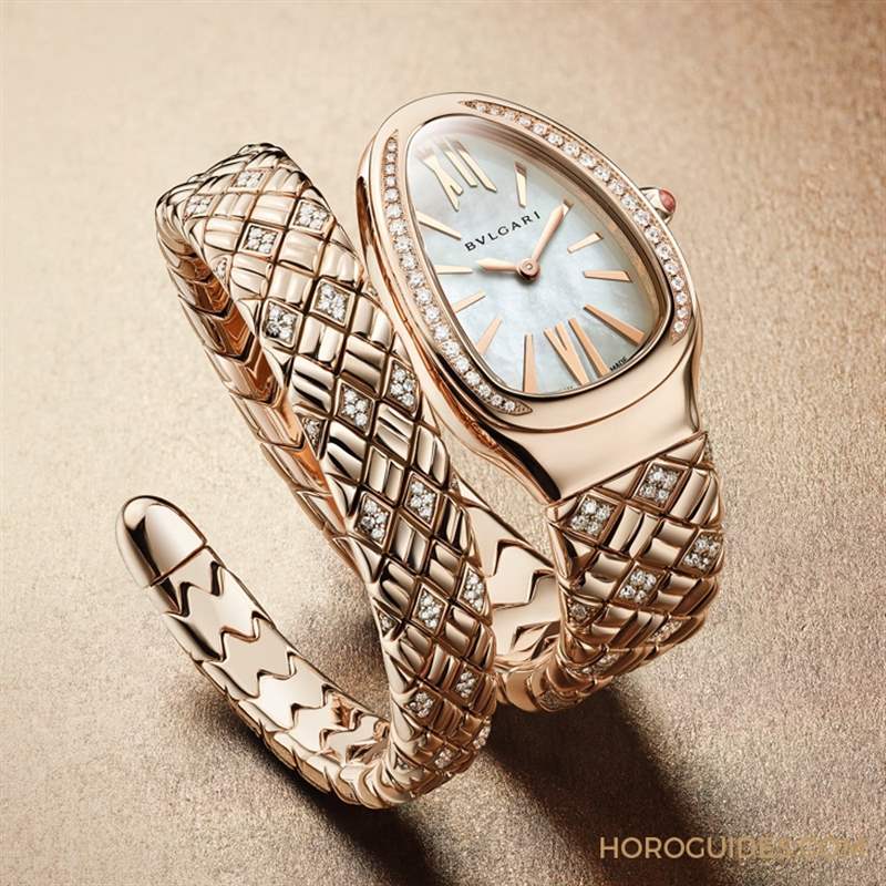 菱格紋環繞式表帶登場!BVLGARI Serpenti Spiga繾綣姿態添新貌-復刻表