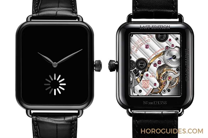 H.Moser & Cie專屬智慧「Loading小秒針」｜Swiss Alp Watch Final Upgrade最終升級版-復刻表