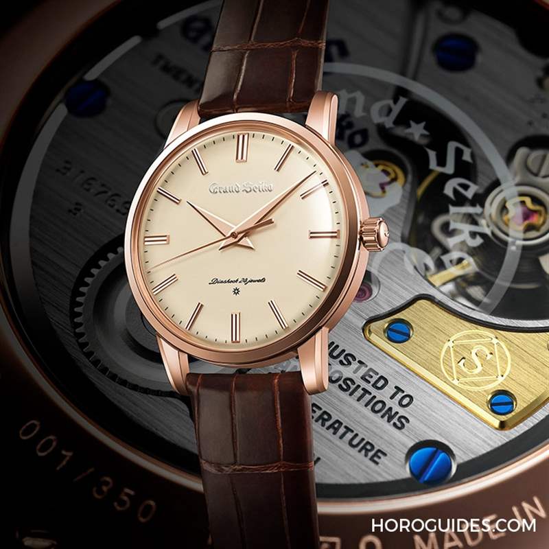GRAND SEIKO貴金屬限量表，志慶服部金太郎160歲誕辰與SEIKO 140周年-復(fù)刻表