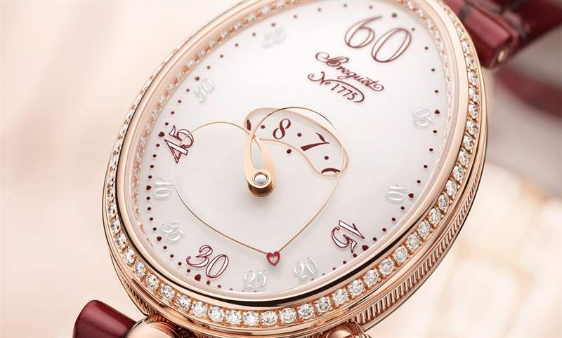 收放自如！前所未見的心形指針｜Breguet那不勒斯系列心愿仕女鉆表-復(fù)刻表