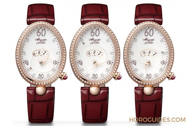 收放自如！前所未見的心形指針｜Breguet那不勒斯系列心愿仕女鉆表-復(fù)刻表