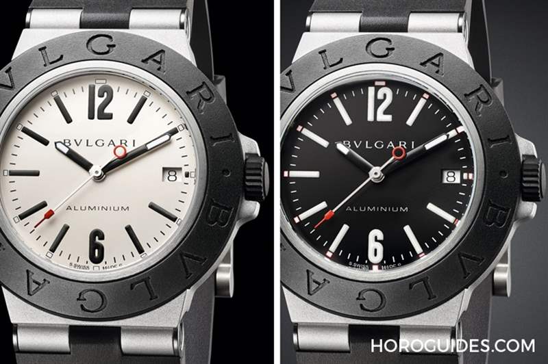 材質混搭先驅回來了!|BVLGARI Aluminium腕表-復刻表