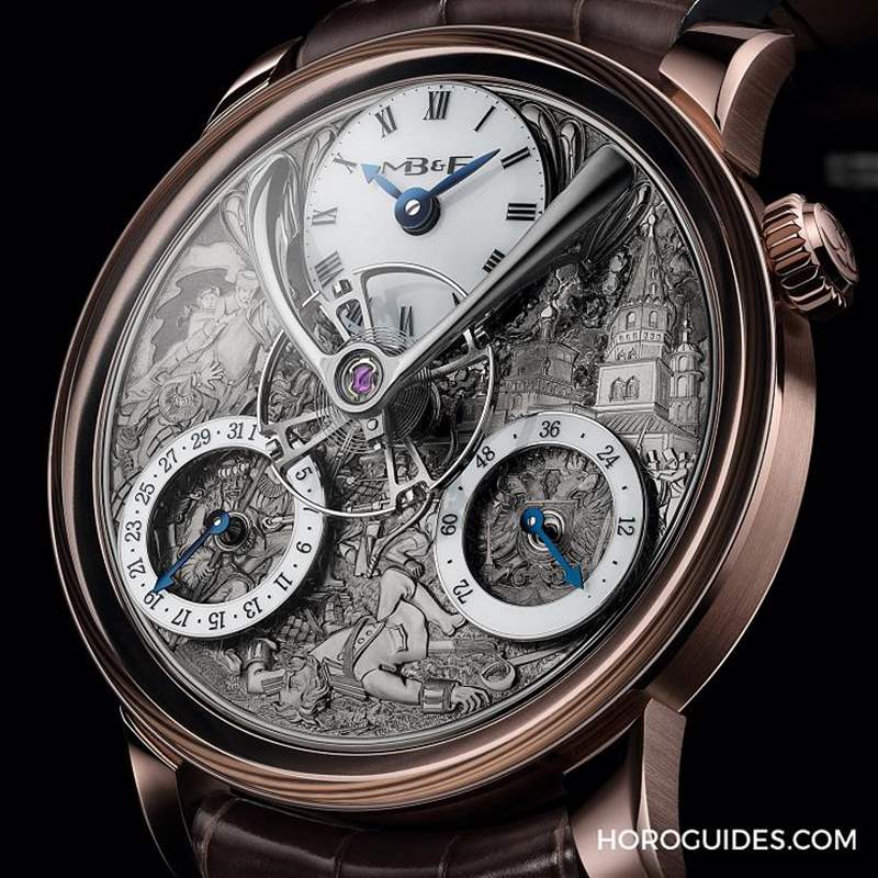 精雕細琢，最有故事的面盤｜MB&F LM Split Escapement Eddy Jaquet系列限量腕表-復刻表