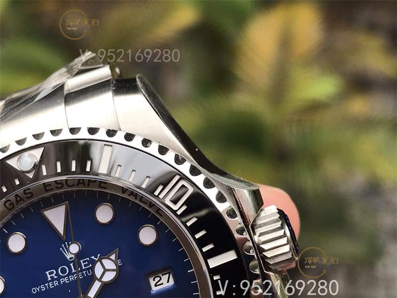 AR廠(chǎng)勞力士漸變藍(lán)鬼王v2版腕表復(fù)刻做工怎么樣對(duì)比n廠(chǎng)漸變鬼王-復(fù)刻表