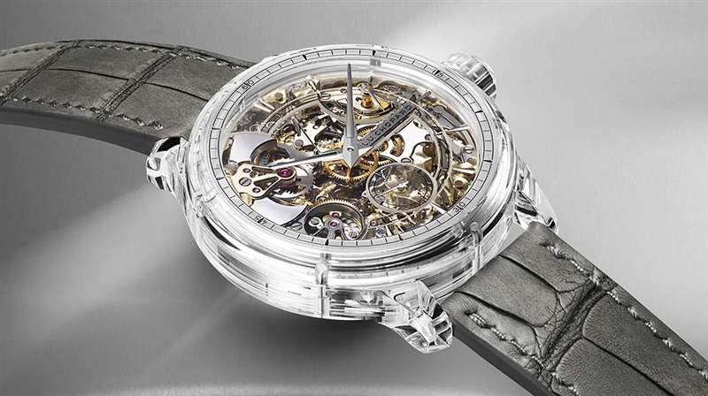 寶璣霍拉世界 5557-蕭邦L.U.C 全擊藍寶石-復刻表