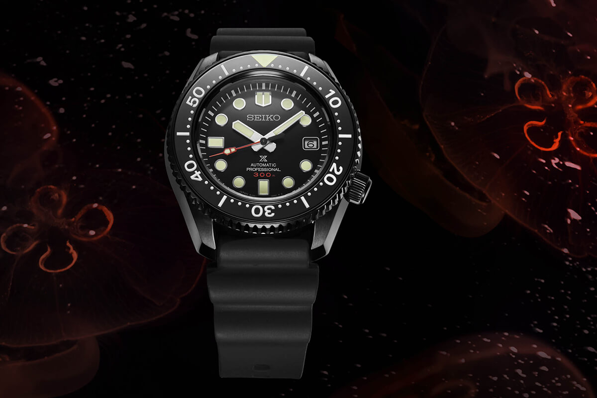 精工Prospex黑色系列限量版腕表-復(fù)刻表