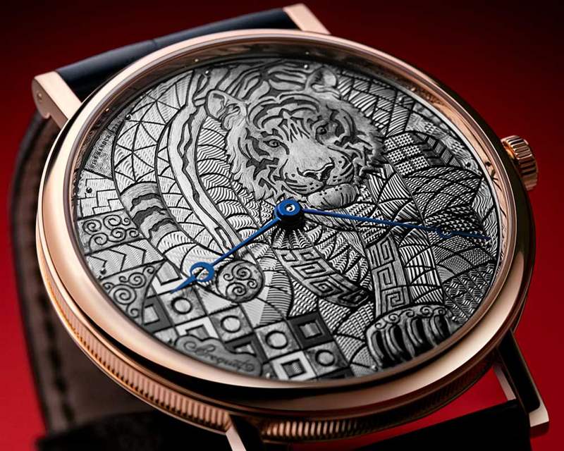 BREGUET寶璣經典 7145 老虎，時間之爪-復刻表