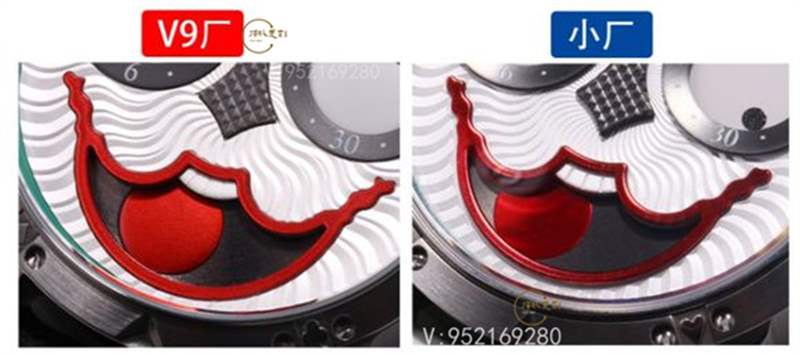 V9廠(chǎng)俄羅斯切金小丑復(fù)刻表是不是最高版本-復(fù)刻表