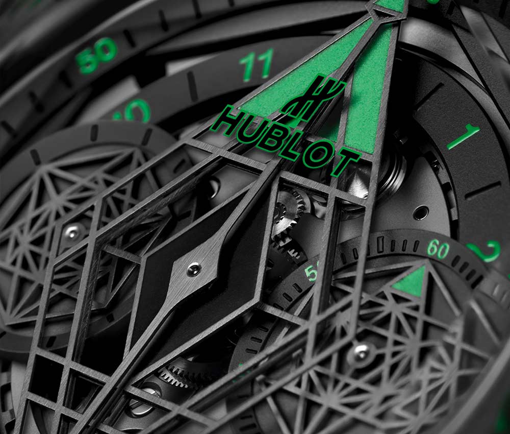 宇舶 BIG BANG UNICO SANG BLEU II 墨西哥,幾何學是一門藝術-復刻表