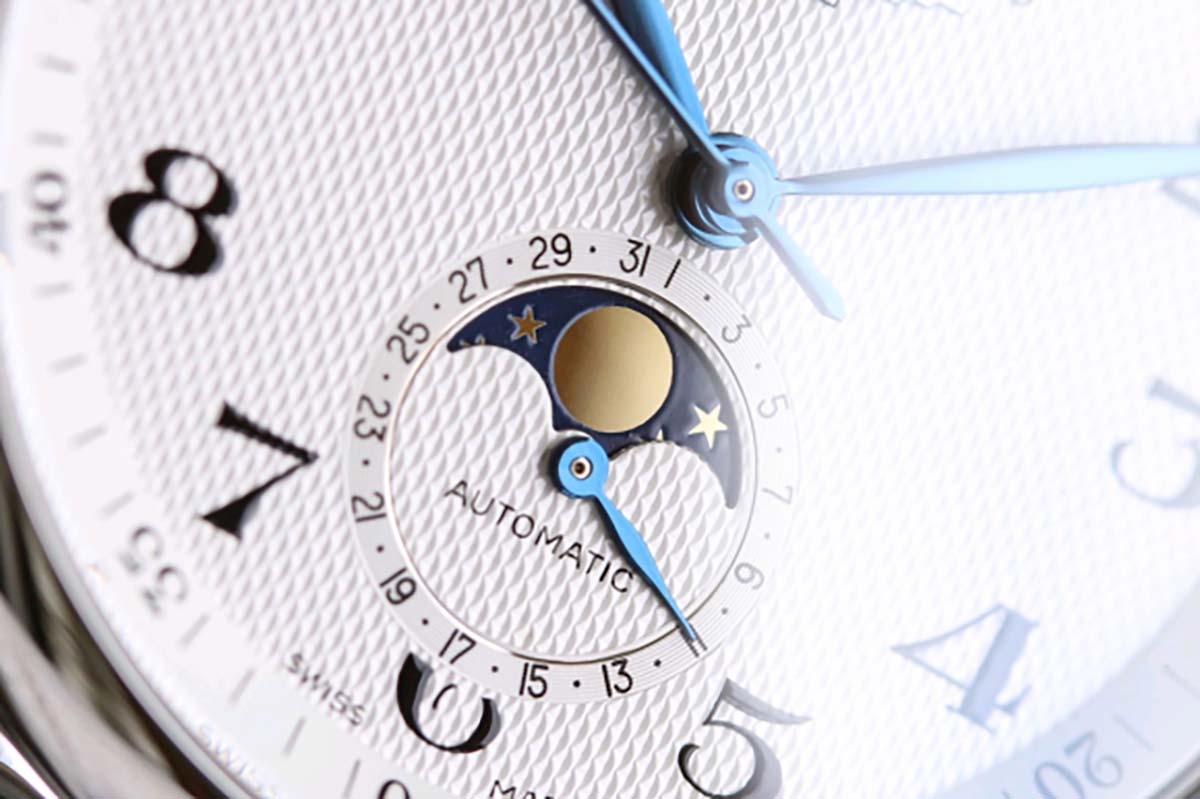 GF廠浪琴月相白盤L899.5復刻評測-復刻表