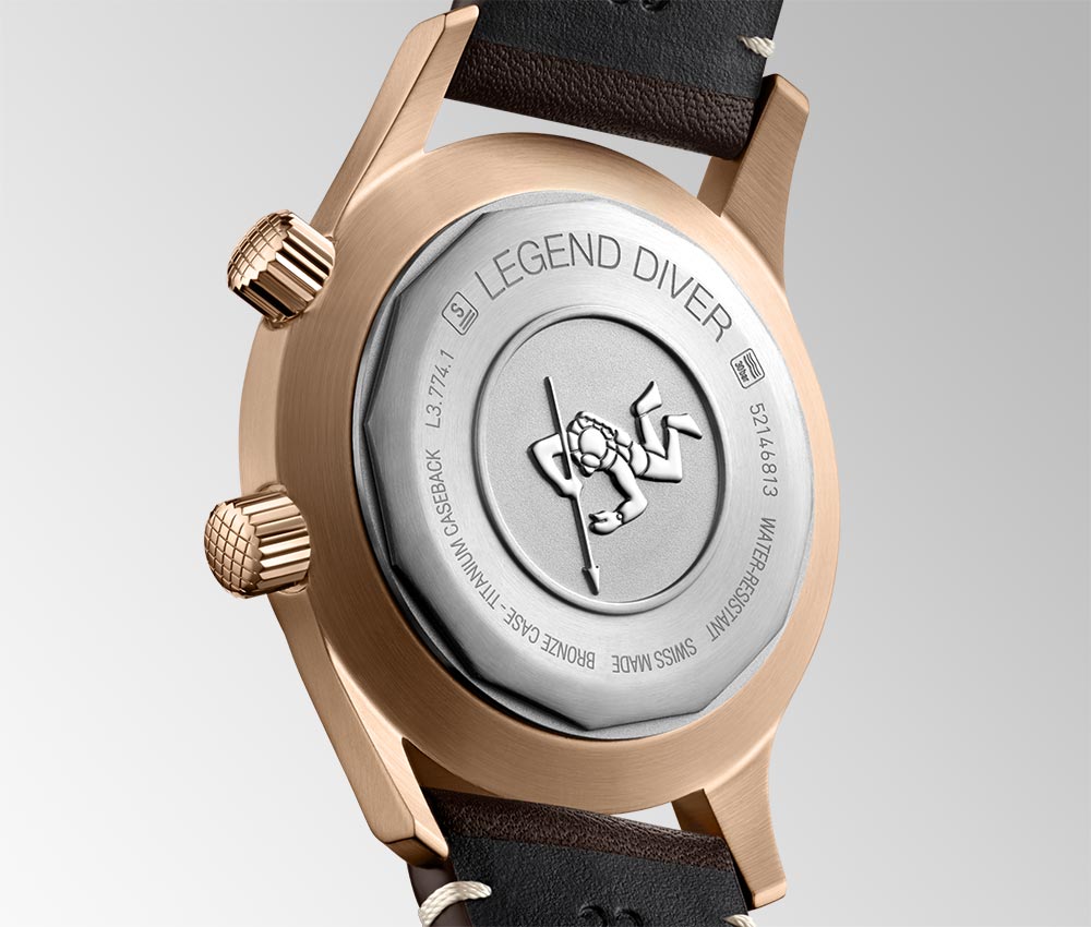 浪琴傳奇潛水員Heritage系列腕表-復刻表
