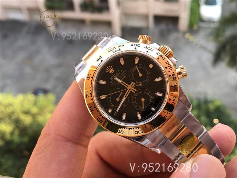 N廠勞力士迪通拿m116518ln間金黑盤復刻表做工怎么樣-內附實拍圖-復刻表