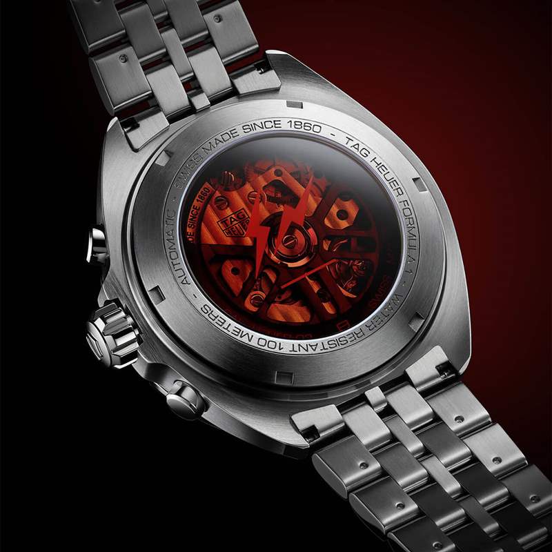 泰格豪雅 x Fragment聯(lián)名設(shè)計(jì)Heuer 02計(jì)時碼表-復(fù)刻表