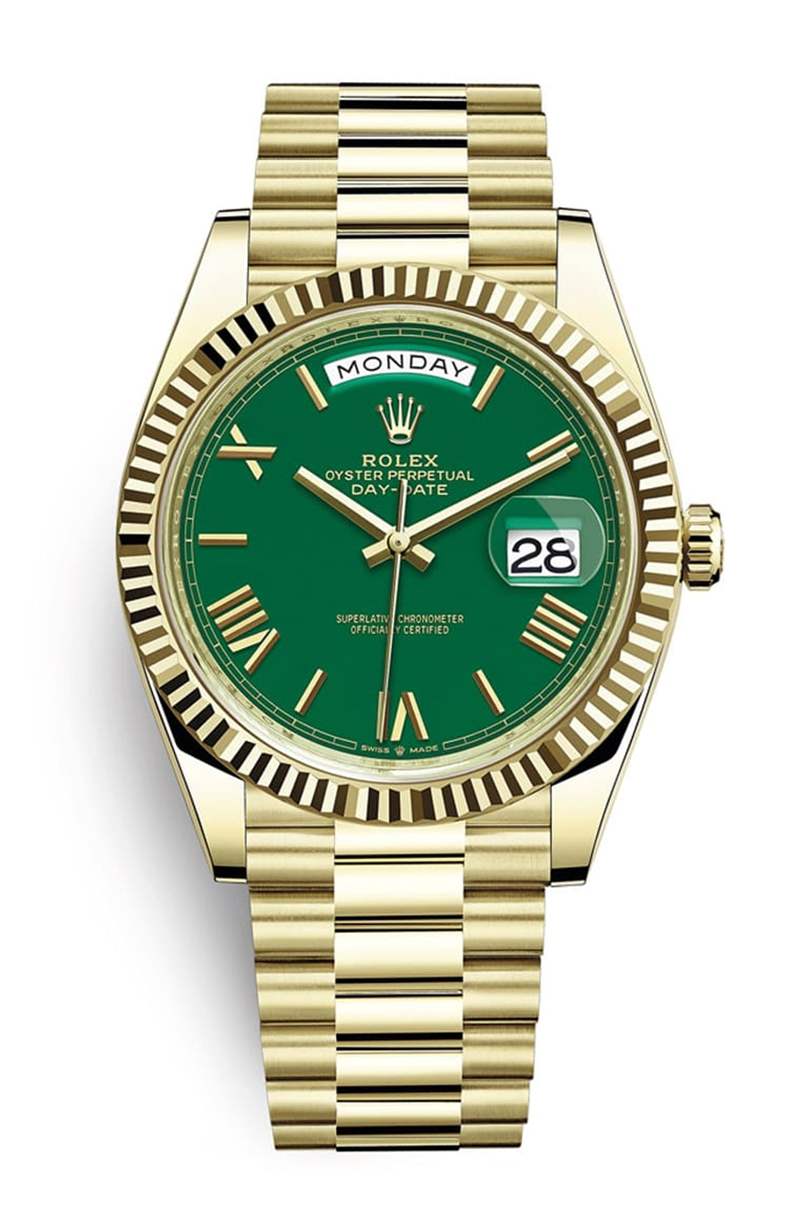 Day-Date 228238定價HKD 292,500，目前國外報價128,000歐元。（Rolex官網(wǎng)）