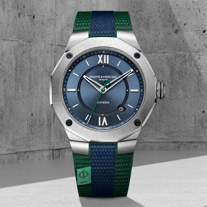 Riviera 10688 雙色風(fēng)格 Baume & Mercier 將屬于夏天的色彩帶到腕上-復(fù)刻表