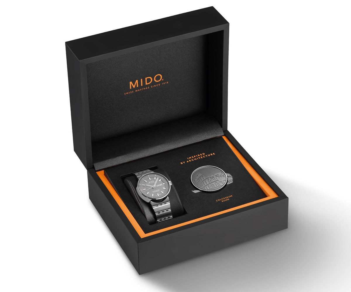 改造工程的20周年紀念!美度「靈感源于建筑」限量版腕表登場-復刻表