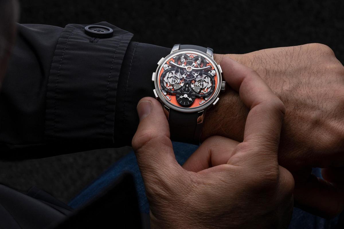 完美演繹一加一大于二的道理！MB&F首款計時碼表現身-復刻表