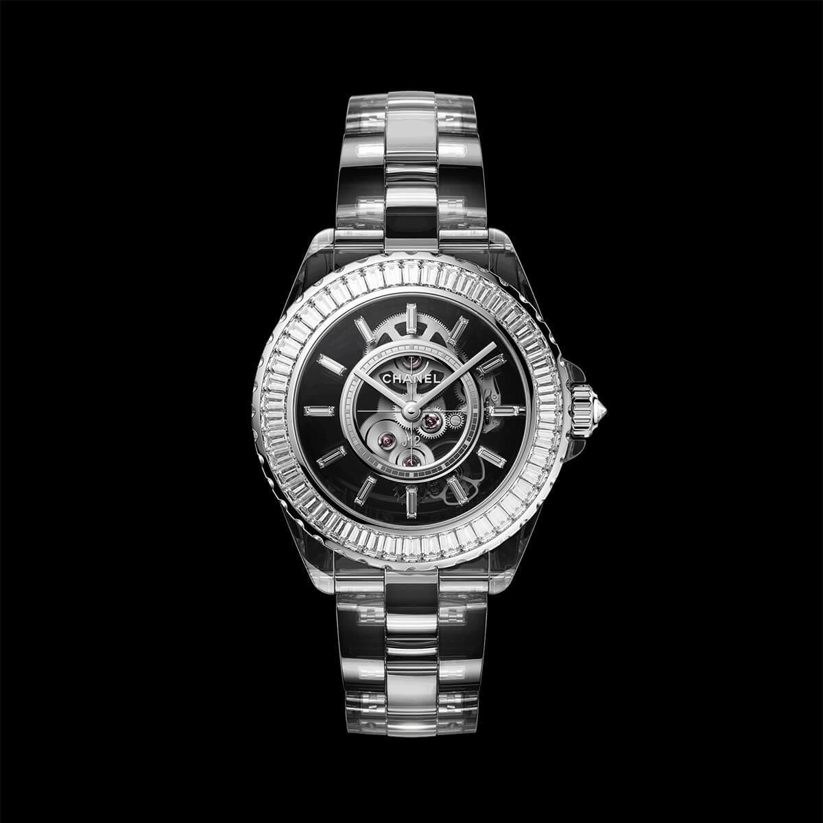 限量12枚！香奈兒J12 X個性鏤空機械手表H6249-復(fù)刻表