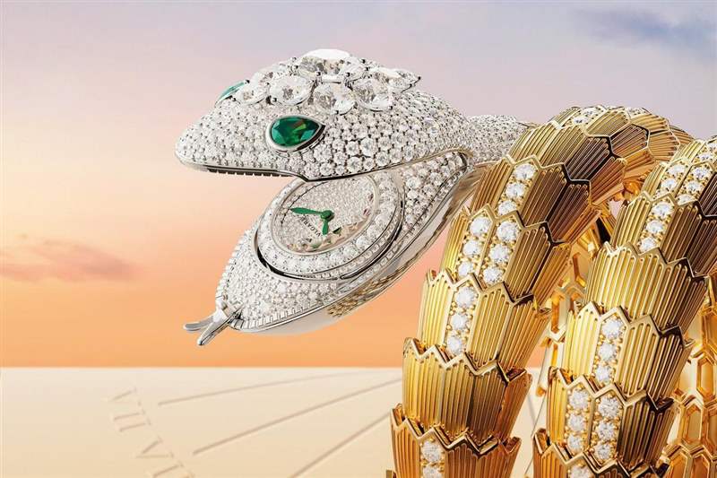 時間即珠寶！裝配全世界最小機芯之一的寶格麗Serpenti Misteriosi-復刻表