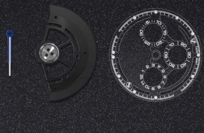 勞力士Daytona 116520改裝手表藍(lán)寶石面盤加藍(lán)色機芯零件超獨特-復(fù)刻表