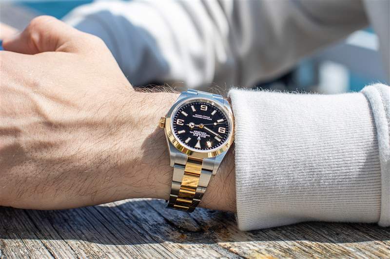 手腕上的一周：雙色勞力士探險(xiǎn)家腕表 124273-復(fù)刻表