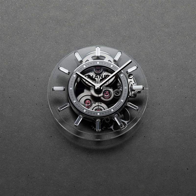 限量12枚！香奈兒J12 X個性鏤空機械手表H6249-復(fù)刻表