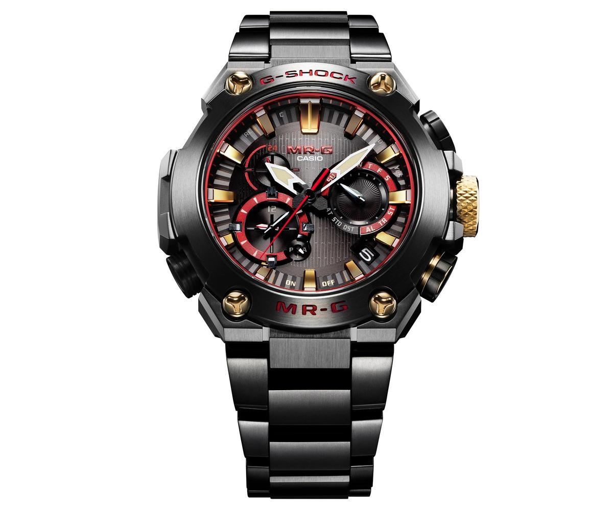 日本武士紅!G-SHOCK MR-G系列新款重現「赤備」主題-復刻表