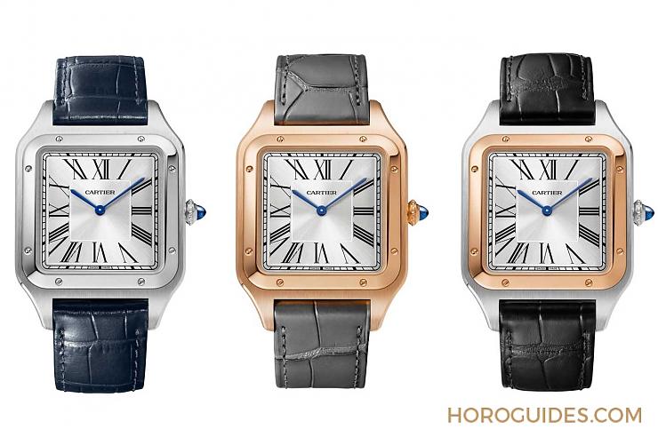 放大經(jīng)典原味|搭載機(jī)械機(jī)芯的Cartier Santos-Dumont XL-復(fù)刻表