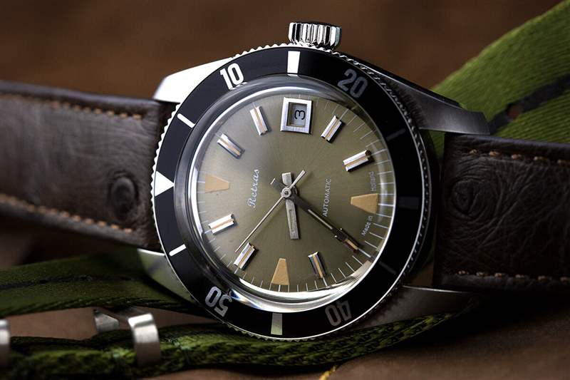 國外小眾手表推薦:Retras潛水表限量50枚-復(fù)刻表