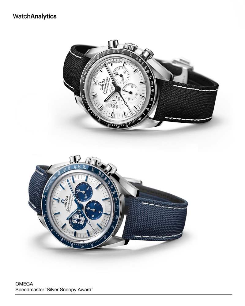 一直以來2代超霸史努比登月錶的行情都比3代高沒錯，但是若把時間範圍限制在過去一年內，我們驚訝地發現2代和3代的價格成長幅度竟然差不多打平了。（IG@watchanalytics）