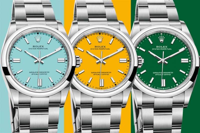 有什么勞力士入門款推薦? Rolex Oyster Perpetual 2020帶來搶眼配色由HK$43,400起入手