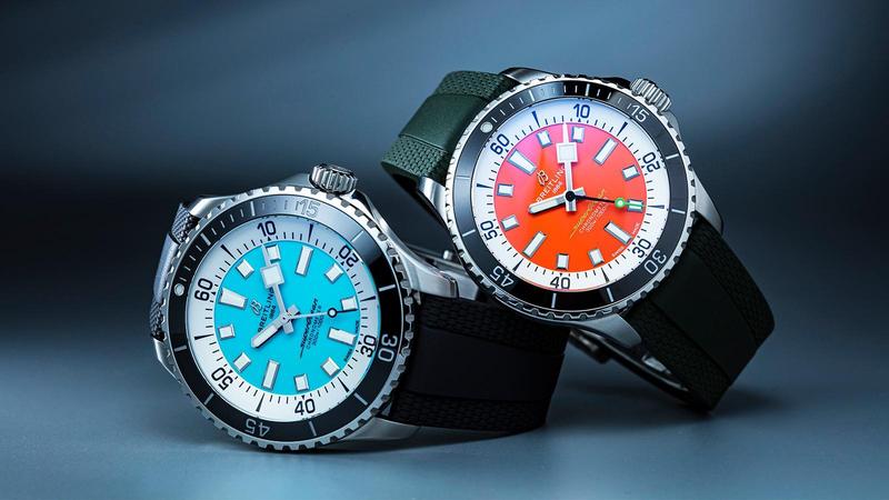 優雅接棒的細膩布局！百年靈Superocean尺寸齊全的繽紛新作-復刻表