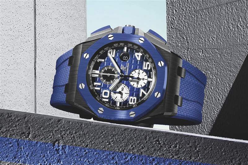 愛彼皇家橡樹離岸型自動(dòng)上鏈計(jì)時(shí)碼表黑色陶瓷 26405CE.OO.A030CA.01