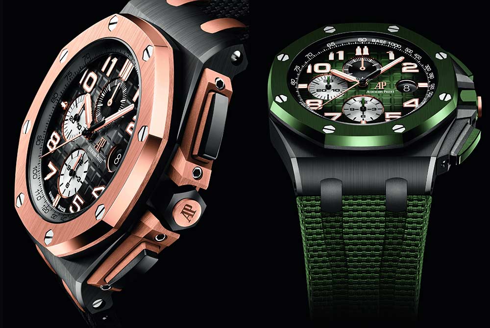 愛彼ap皇家橡樹離岸煙熏表盤，男士們的顏色-復刻表