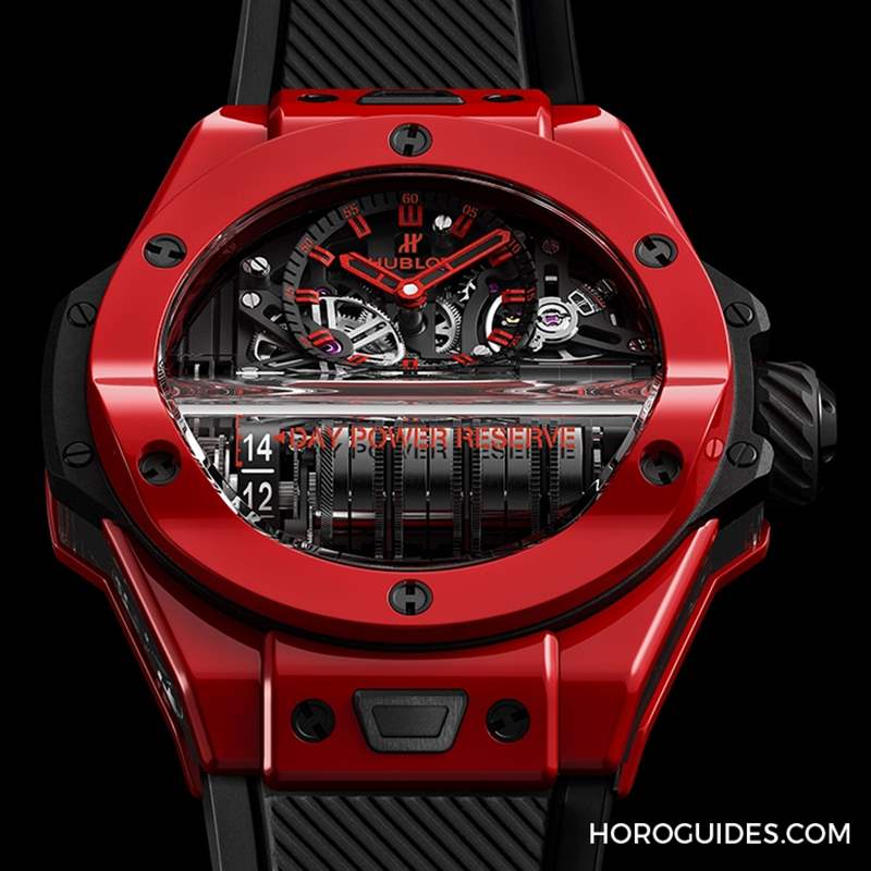 紅陶瓷流淌熾熱激情|HUBLOT宇舶Big Bang MP-11 Red Magic-復(fù)刻表
