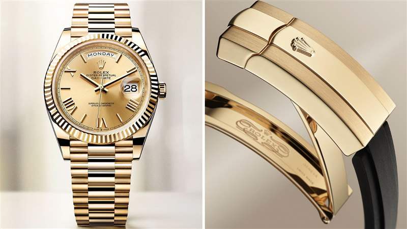 為追求高品質的原則，勞力士還自設專屬貴金屬鑄造所，鑄造具有特定性質的頂級合金。（rolex官網）