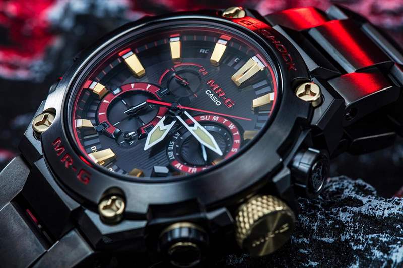日本武士紅!G-SHOCK MR-G系列新款重現「赤備」主題-復刻表