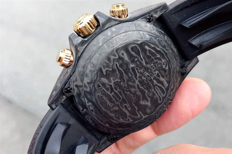 TW廠勞力士迪通拿碳纖維定制款細節(jié)評測