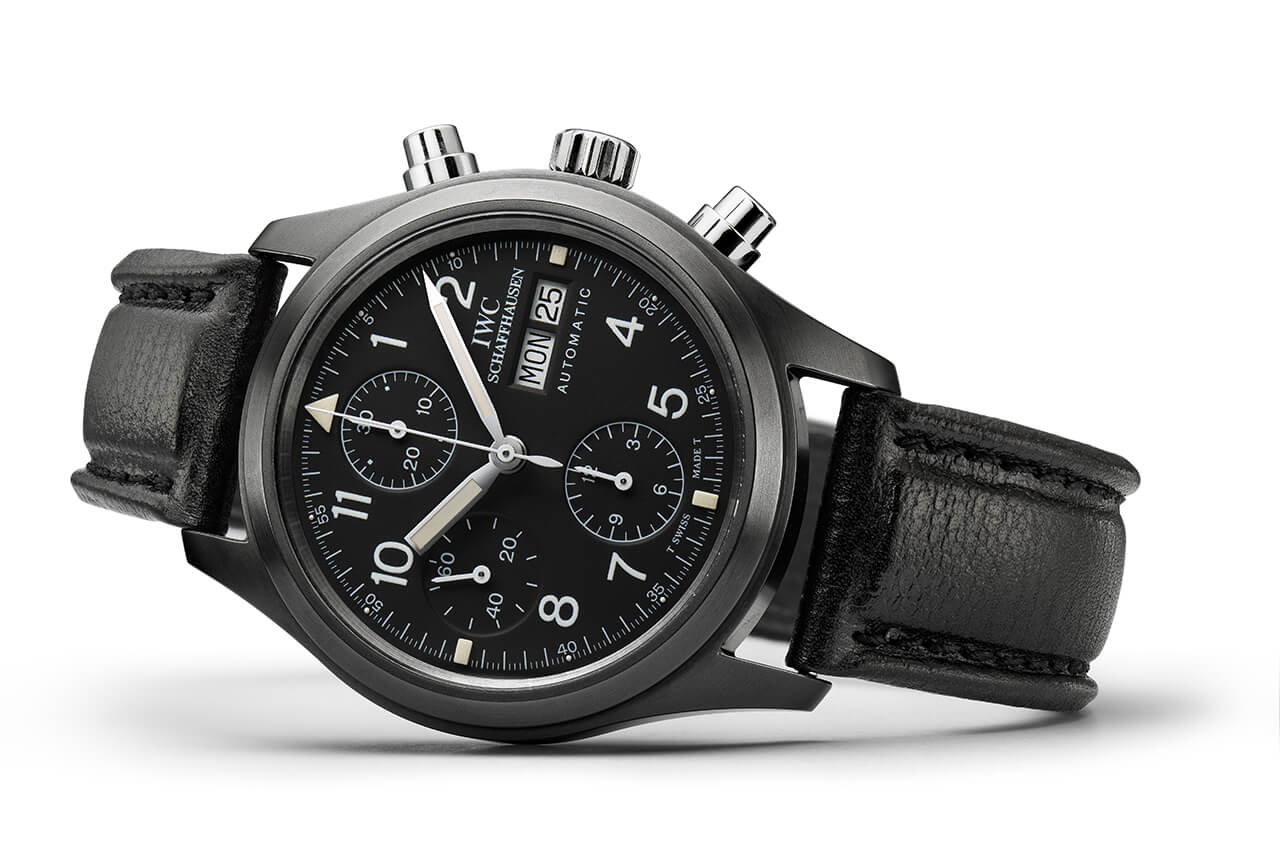 萬國沙夫豪森飛行員計時碼表“致敬 3705”IW387905-復(fù)刻表