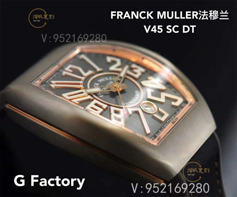 GF廠法穆蘭V45游艇復刻表評測-GF廠法蘭克穆勒v45做工怎么樣-復刻表