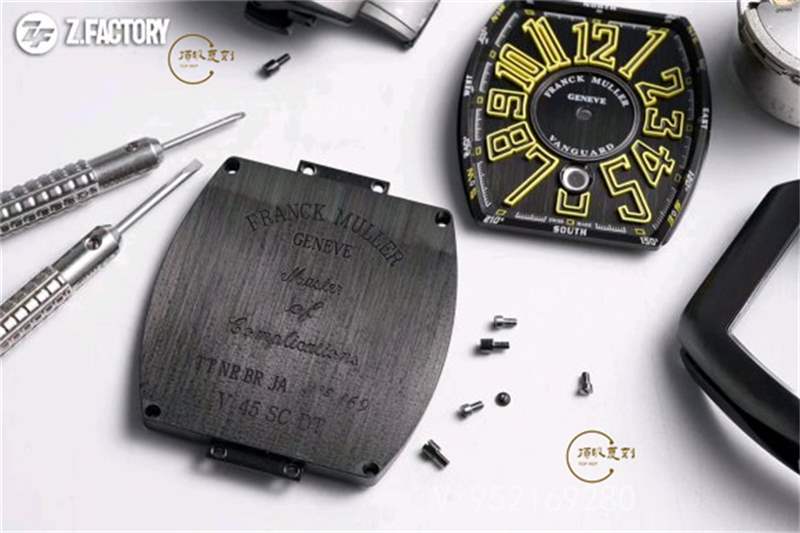 ZF廠法穆蘭v45游艇黃色刻度復(fù)刻表做工怎么樣-ZF廠法蘭克穆勒拒絕一眼假-復(fù)刻表