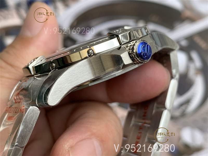 GF廠百年靈復(fù)仇者45mm男士機(jī)械復(fù)刻表做工怎么樣GMT雙時(shí)區(qū)-復(fù)刻表