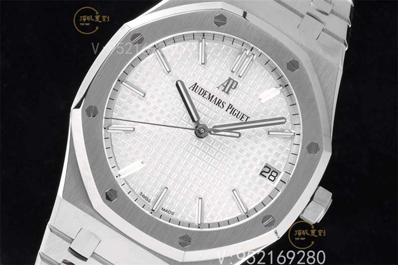 ZF廠AP愛彼15500皇家橡樹白色表盤復(fù)刻表做工怎么樣-復(fù)刻表