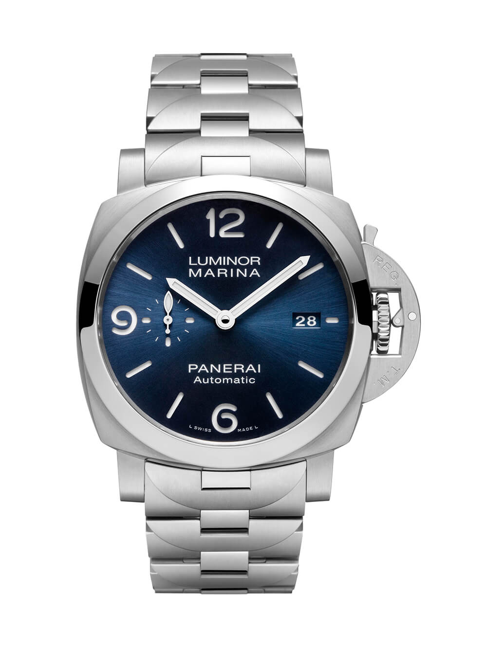 沛納海PAM1316深邃藍盤精鋼腕表-復(fù)刻表