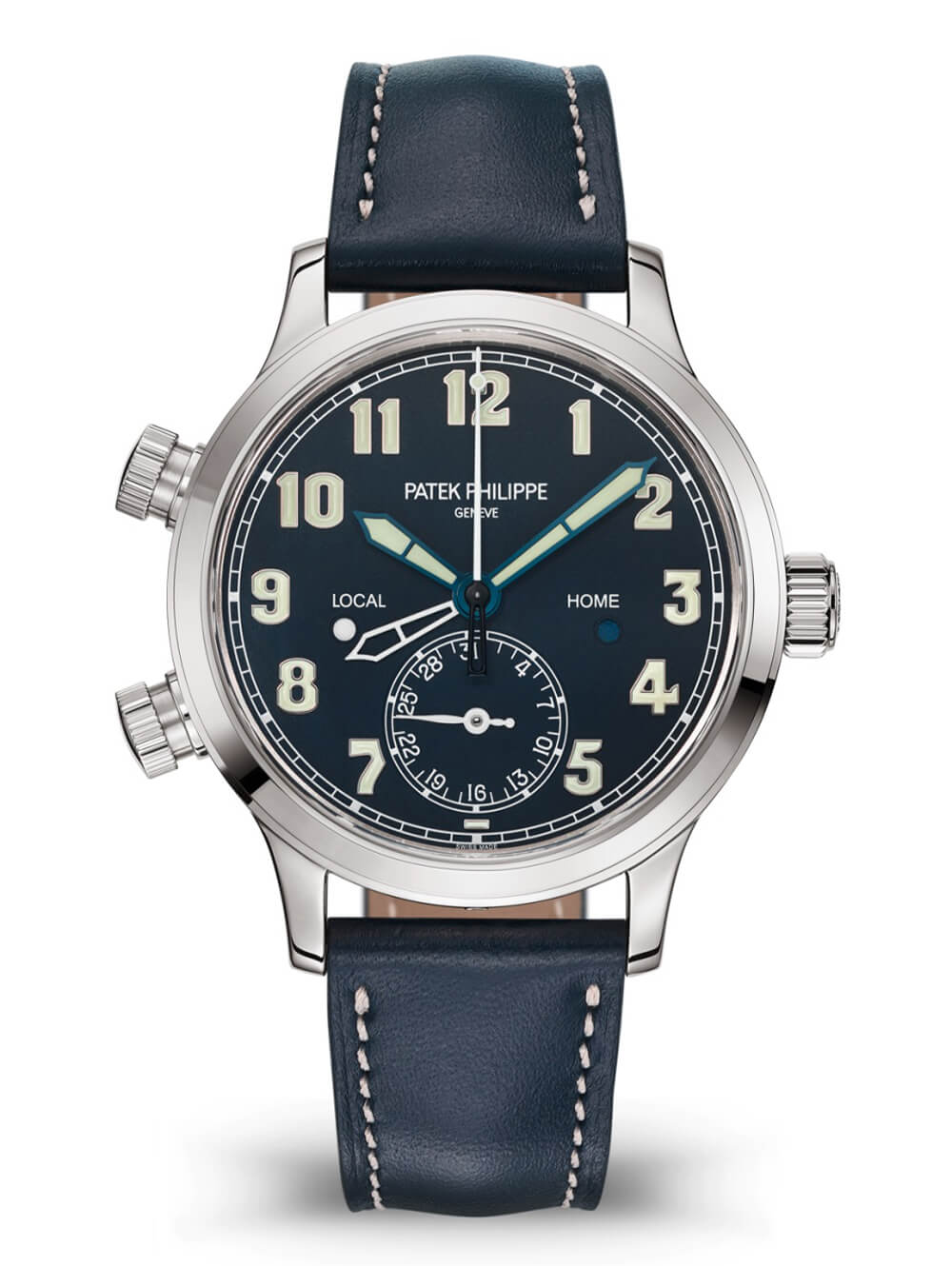 百達(dá)翡麗Calatrava飛行員旅行時(shí)間7234G-復(fù)刻表