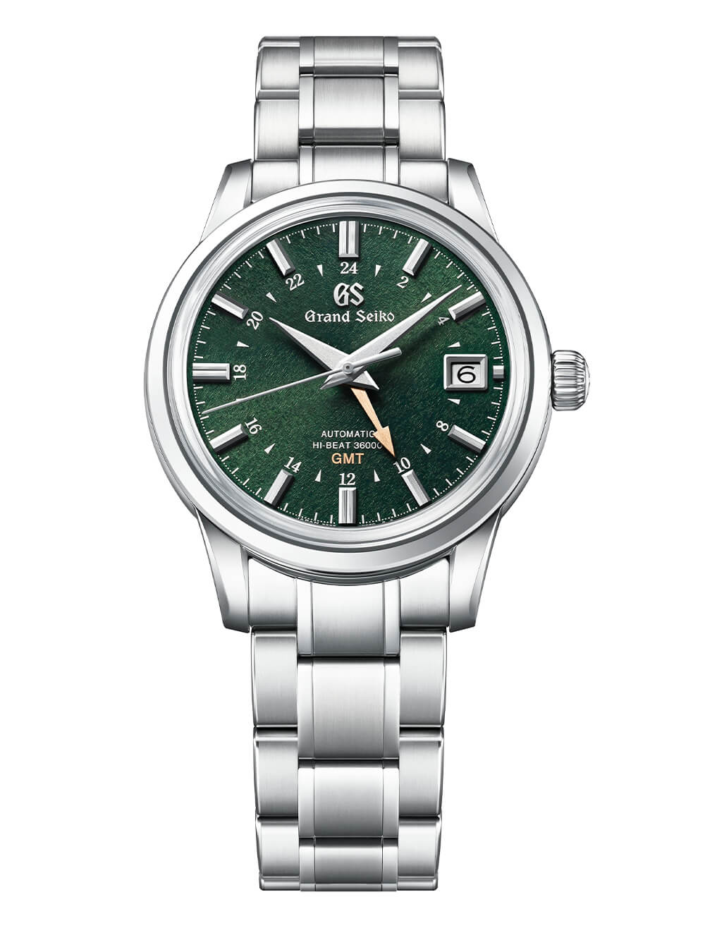 精工表Elegance GMT四季系列山丘湖泊山脈靈感來源設計的表盤-復刻表