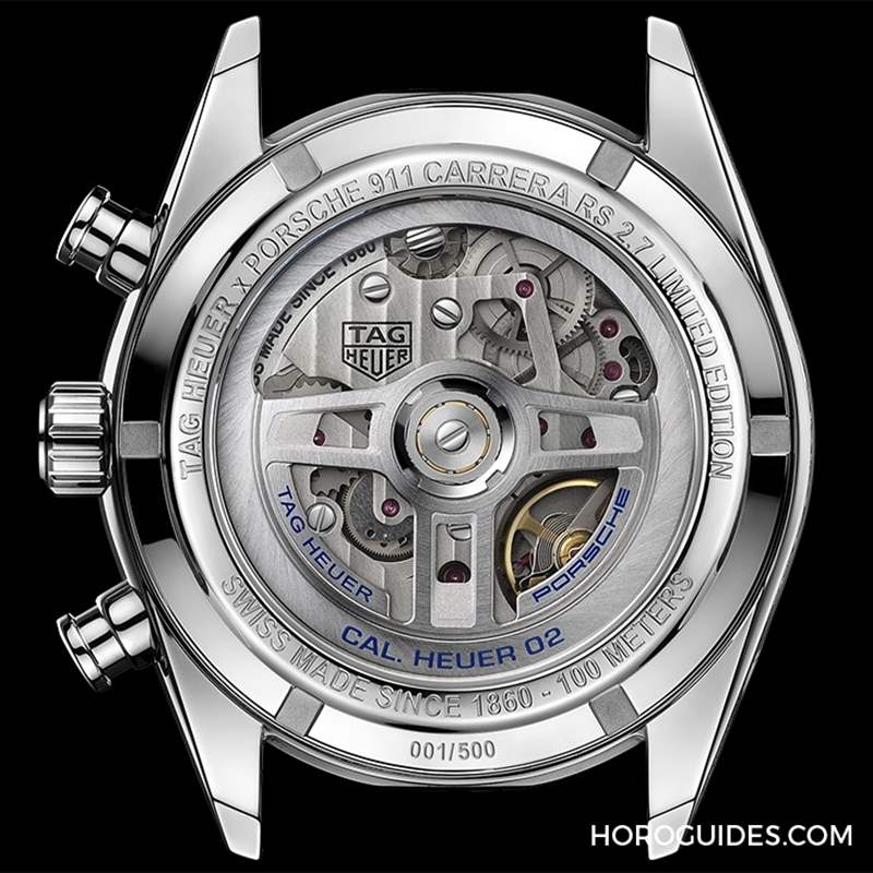 最速德國量產車問世50年,TAG Heuer推出Porsche 911 Carrera RS 2.7限量腕表傳神演繹-復刻表
